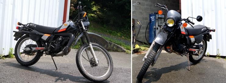 Moto Honda 80 MTX vintage trail