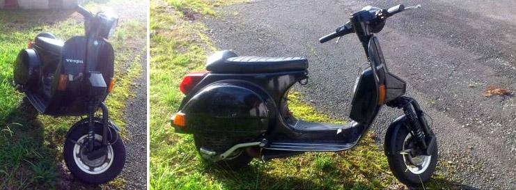 Scooter Vespa 125 PX révisé + Accessoires